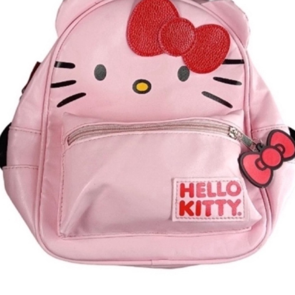 Sanrio Hello Kitty Pink and Red Bag Backpack - Picture 2 of 6